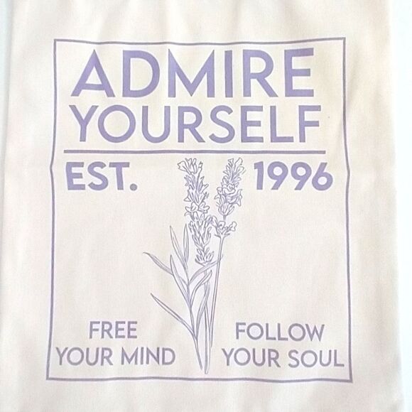 3/$25 Admire Yourself Tote Bag - Picture 5 of 5